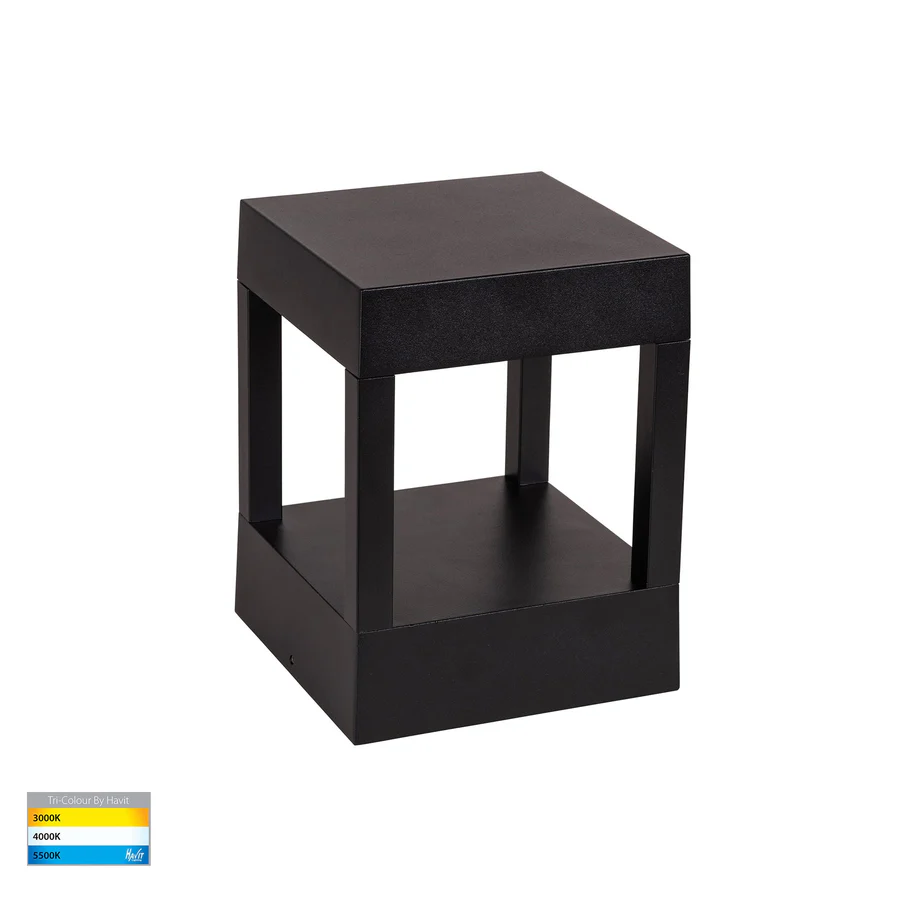 Havit HV1699T-BLK-240V-SQ | HV1699T-BLK-24V-SQ Pelare Black LED Pillar Light